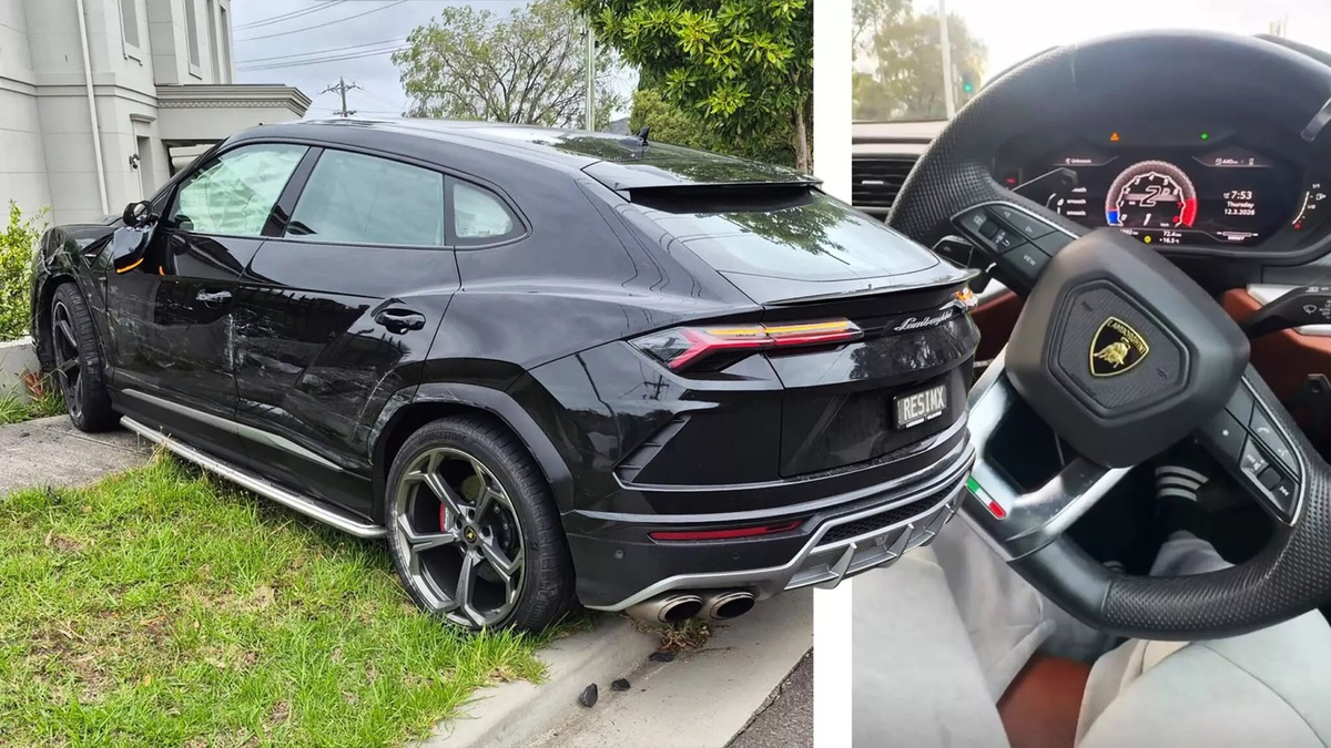 Thiếu niên 16 tuổi trộm Lamborghini Urus của triệu phú đi “quậy” phố, bị truy đuổi bằng trực thăng và đâm nát đầu xe