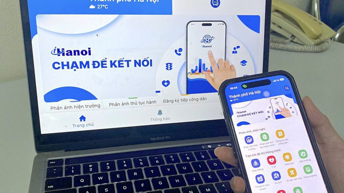 Một ứng dụng smartphone đang thay đổi cách người dân Hà Nội kết nối với chính quyền như thế nào?