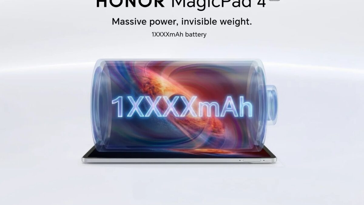 Honor sắp ra mắt vua máy tính bảng Android: Màn 12.3 inch,165Hz, chip Snapdragon 8 Gen5, pin10000mAh