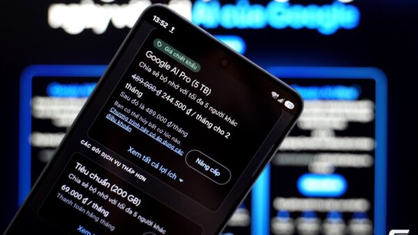 Google “chơi lớn”: Nâng cấp miễn phí gói AI Pro lên 5TB, người dùng hưởng lợi, áp lực dồn lên đối thủ