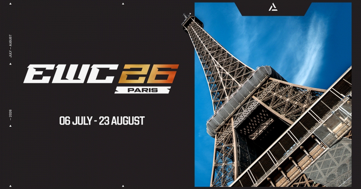Chính thức: Esports World Cup 2026 chuyển địa điểm tổ chức tới Paris