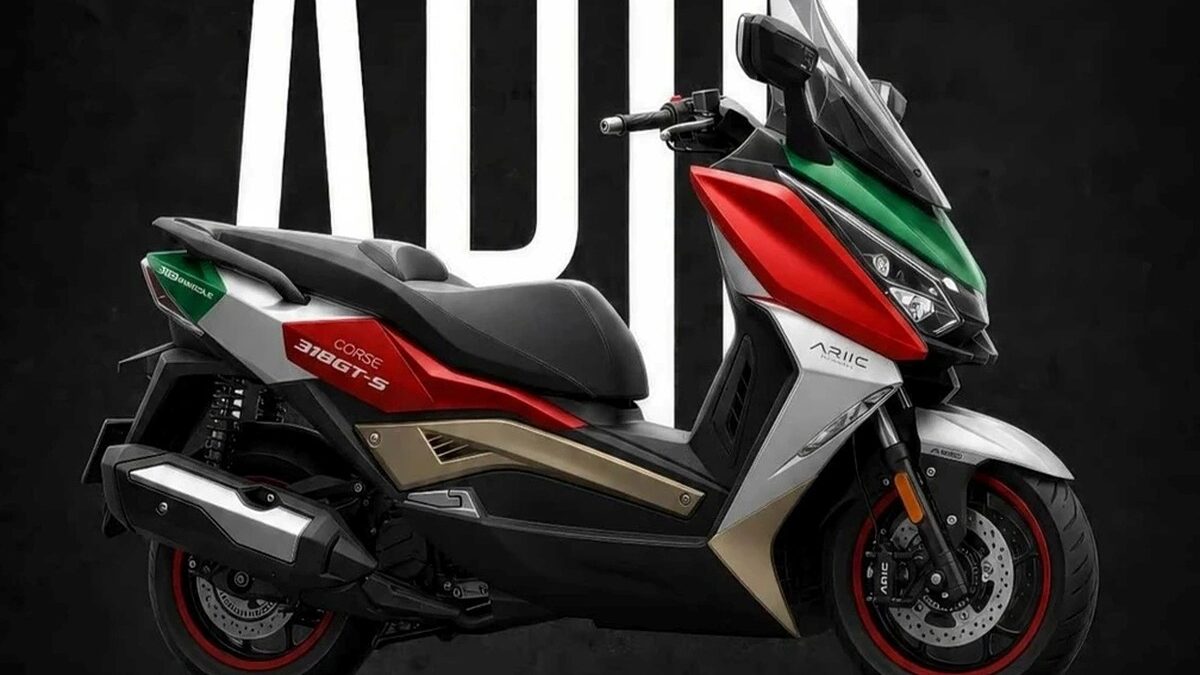 Mẫu xe tay ga ARIIC 318GT-S trình làng với động cơ 369cc cùng hàng loạt công nghệ đỉnh cao