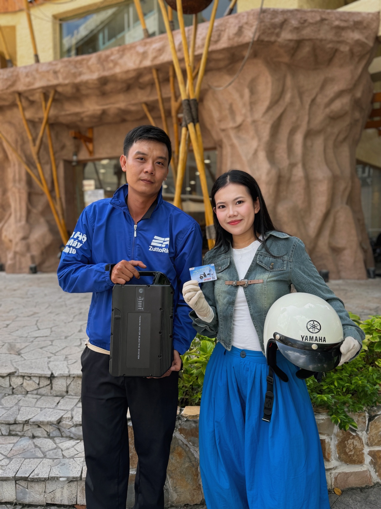 Người dùng xe điện Yamaha NEO’s đánh giá sao về dịch vụ sạc & đổi pin miễn phí?- Ảnh 1.