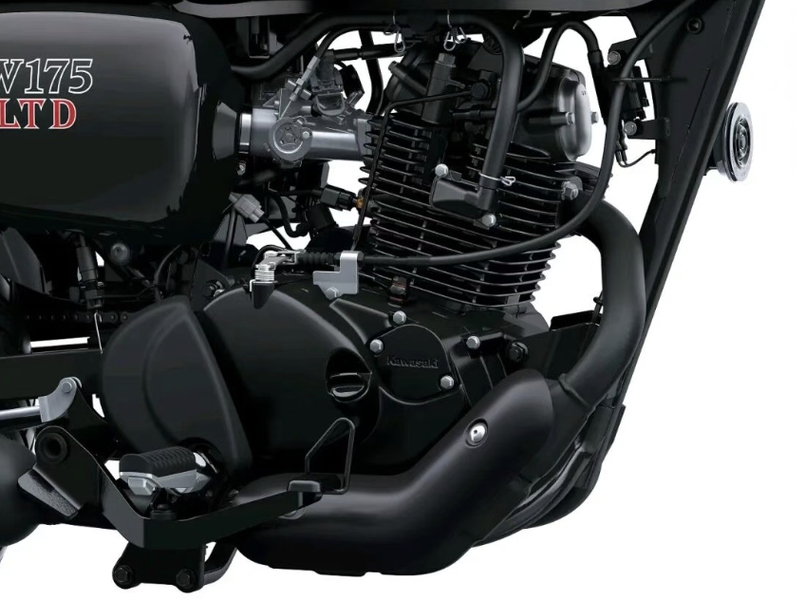 Kawasaki W175 LTD: Xe côn tay cổ điển 177cc, đơn giản đến mức gây tranh cãi- Ảnh 2.