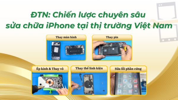 ĐTN: Chiến lược chuyên sâu sửa chữa iPhone tại thị trường Việt Nam